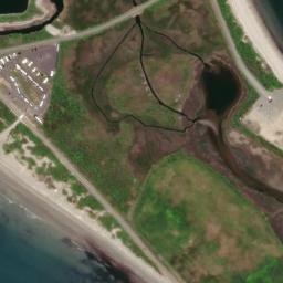 Satellite imagery of Sachuest Peninsula, US