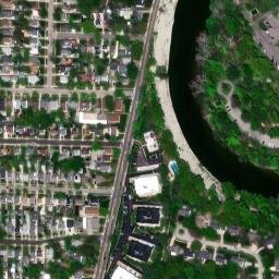 Satellite imagery of N 13 — NGS MB1275 — Rocky River, US, US
