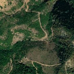 Satellite imagery of Kletov Kamen, MK