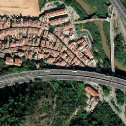 Satellite imagery of Pont del Diable, ES