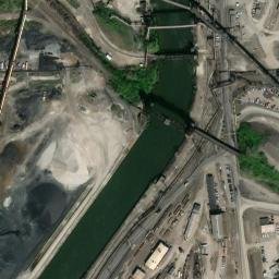 Satellite imagery of BRIDGE A — NGS MB1254 — Cleveland, US, US