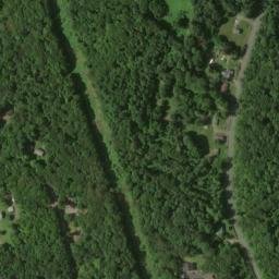 Satellite imagery of Lake Ariel Quarry, US