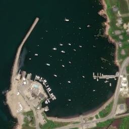 Satellite imagery of Breakwater Point, US