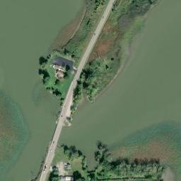 Satellite imagery of Poplar Point, US