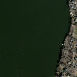 Satellite imagery of Never Sink Point, US