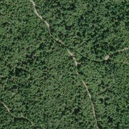 Satellite imagery of Blue Creek Mountain Ridge, US