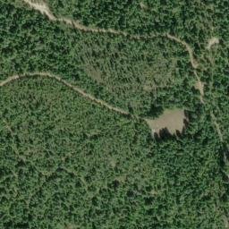 Satellite imagery of Blue Creek Mountain Ridge, US