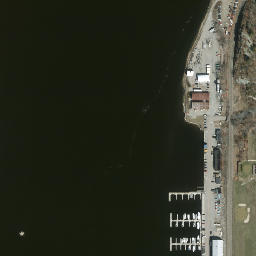 Satellite imagery of Cow Point, US