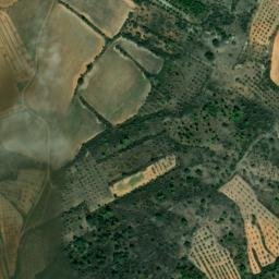 Satellite imagery of Solar donde se ubicaba el mojón 2T-9 en "el Cerro la Carrasca", ES