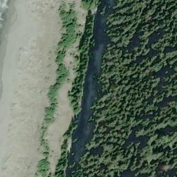 Satellite imagery of Gold Bluffs, US
