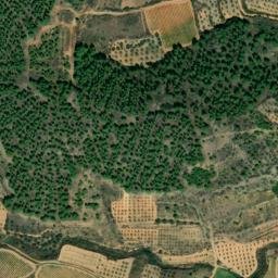 Satellite imagery of Solar donde se ubicaba el mojón 2T-9 en "el Cerro la Carrasca", ES