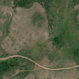 Satellite imagery of COW BUTTE — NGS MP0662 — Carbon County, US, US