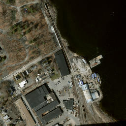 Satellite imagery of Winthrop Point, US