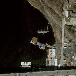 Satellite imagery of Winthrop Point, US