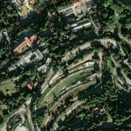 Satellite imagery of Montjuic Castle, ES