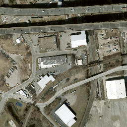 Satellite imagery of Winthrop Point, US