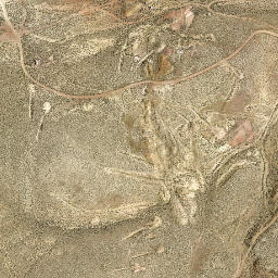 Satellite imagery of White Peaks Mine, US