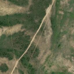 Satellite imagery of COW BUTTE — NGS MP0662 — Carbon County, US, US