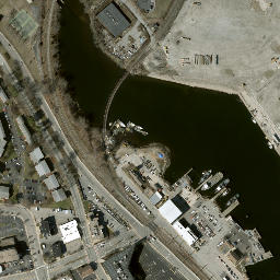 Satellite imagery of Winthrop Point, US
