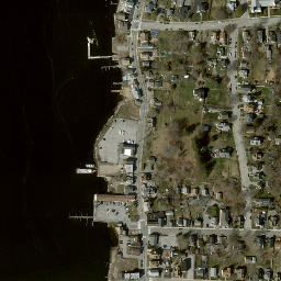 Satellite imagery of Winthrop Point, US