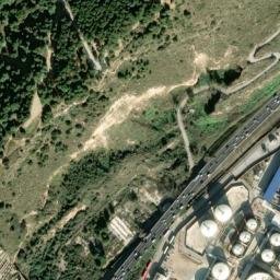 Satellite imagery of Montjuic Castle, ES