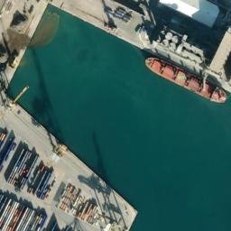 Satellite imagery of Montjuic Castle, ES