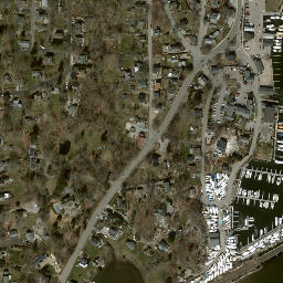 Satellite imagery of Willow Point, US