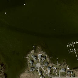 Satellite imagery of Abigail Point, US