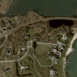 Satellite imagery of Wamphassuc Neck, US