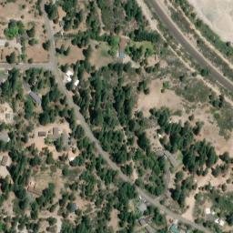 Satellite imagery of Mount Shasta Pit, US