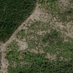 Satellite imagery of Uši, MK