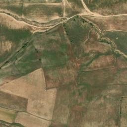 Satellite imagery of Alcocer castle, ES