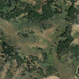 Satellite imagery of Alcocer castle, ES