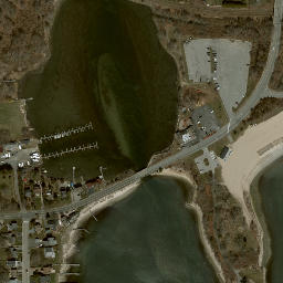 Satellite imagery of Esker Point, US