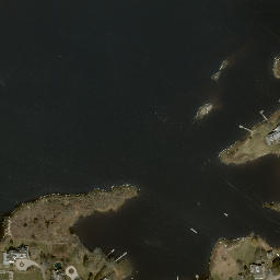 Satellite imagery of Pawcatuck Point, US