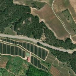 Satellite imagery of Alcocer castle, ES