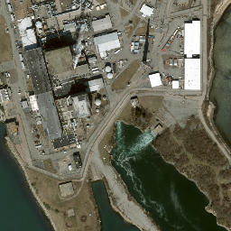Satellite imagery of Millstone Point, US