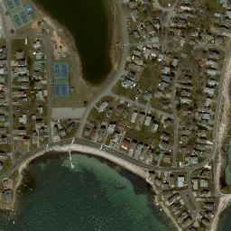 Satellite imagery of Groton Long Point, US