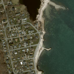 Satellite imagery of Black Point, US