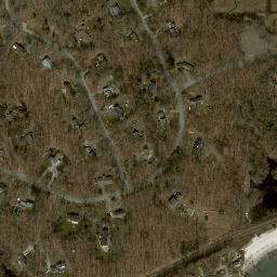 Satellite imagery of Rocky Neck, US