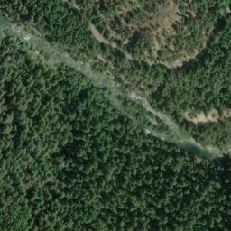 Satellite imagery of New Diggings Mine, US