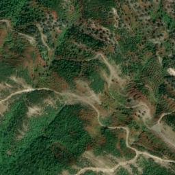 Satellite imagery of Qafa e Proit i Zi, AL