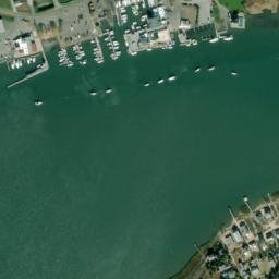 Satellite imagery of Sandy Point (historical), US