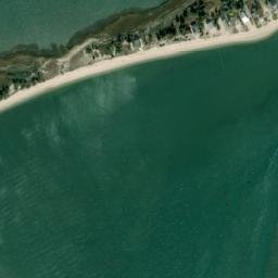 Satellite imagery of Sandy Point (historical), US