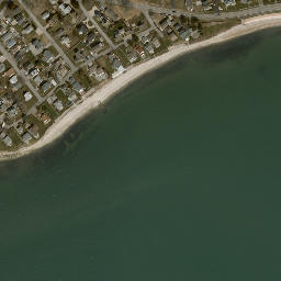Satellite imagery of Cornfield Point, US