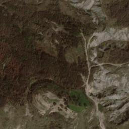 Satellite imagery of Mali i Zhuritit, AL