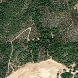 Satellite imagery of cairn, ES