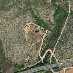 Satellite imagery of cairn, ES