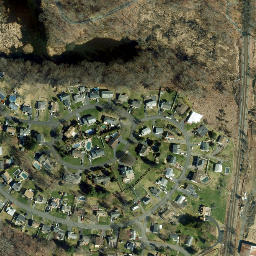 Satellite imagery of Stony Point Battlefield State, US