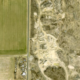 Satellite imagery of Flat Rock Quarry, US